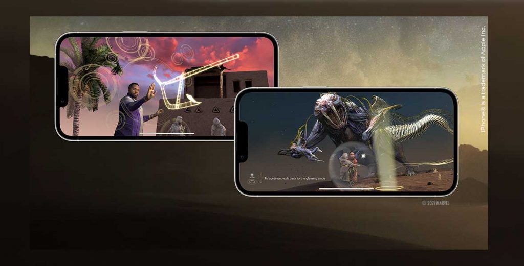 Embark on the Eternals AR Story Experience
