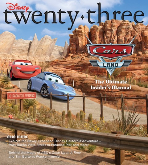 cover art of Disney Twenty-Three D23 Magazine - Cars Land