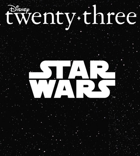 Disney twenty-three Winter 2016 cover art featuring Star Wars