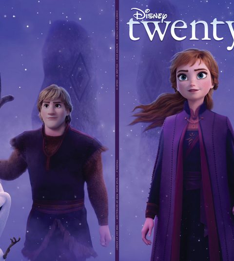 2019 Winter Disney twenty-three front and back cover